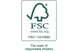 The mark of responsible forestry logo